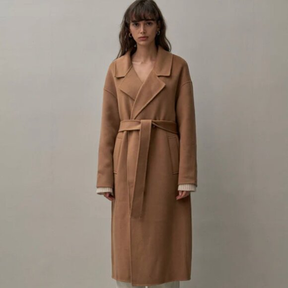 THE CURATED - LONDON COAT - CAMEL 90/10 - NWT - Picture 5 of 13